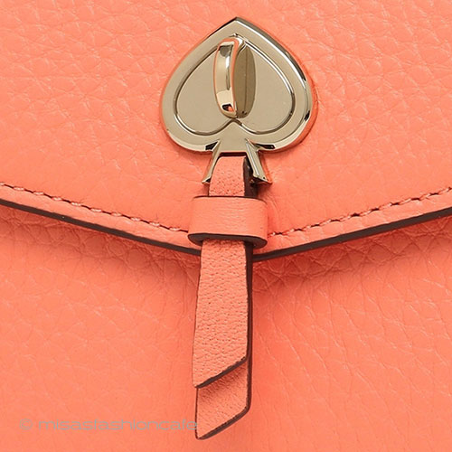 ケイトスペード　お財布 Orange♠ビジュー金具