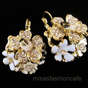 パステル フラワーガーデン KJL お花畑 ピアス パステル フラワーガーデン KJL お花畑 ピアス