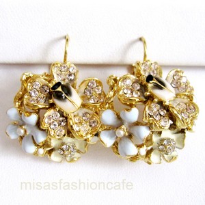 パステル フラワーガーデン 　 KJL お花畑　ピアス
