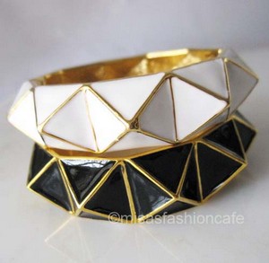 KJL　バングル Geometric ホワイト
