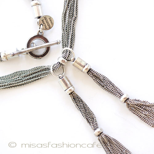 （画像用） フィリップ　オーディベール タッセル　ネックレス