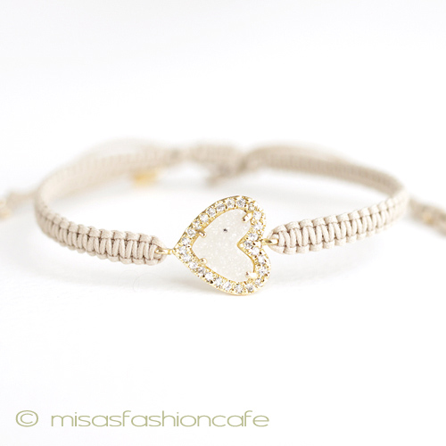 （画像用） ＴＡＩ　ブレスレット 　天然石のハート