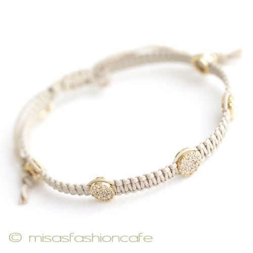 （画像用） ＴＡＩ　ブレスレット ５パヴェ・メダリオン