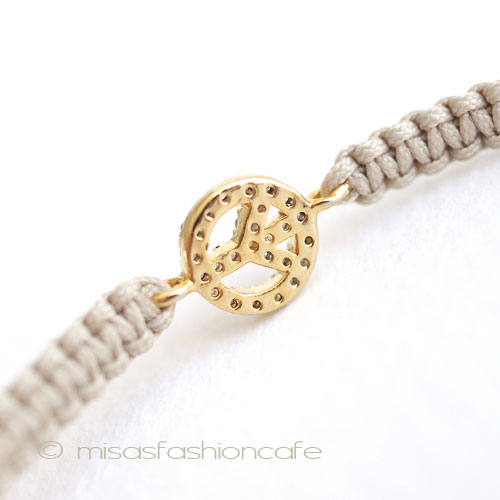（画像用） ＴＡＩ　ブレスレット Gold　平和ピース