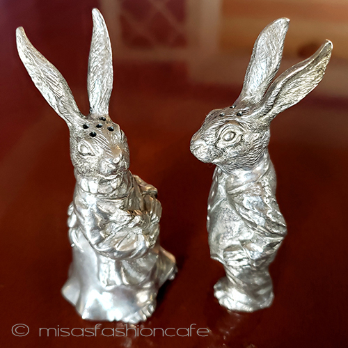 （画像用） ラビット・うさぎ夫婦 塩コショウ　セット