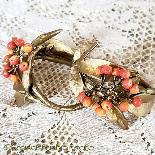 （画像用） ミショー　ななかまど ナプキンリング　セット