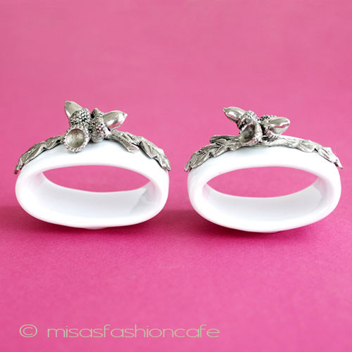 （画像用） どんぐり２個セット ナプキンリング再販！