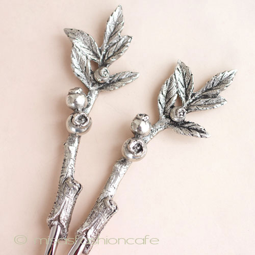 （画像用） ブルーベリー スプーン（２本セット）