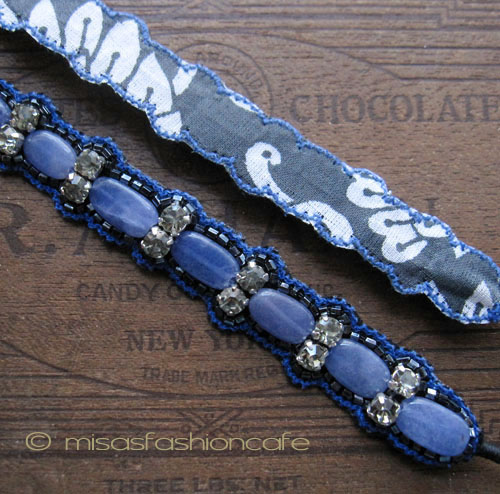 （画像用） ディーパ　グアナーニ　 ヘアバンド　コバルトブルー