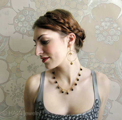 （画像用） HAGI ピアス・イヤリング デイジー畑で