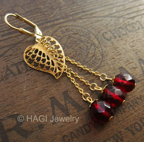 （画像用） HAGI ピアス・イヤリング さくらんぼ