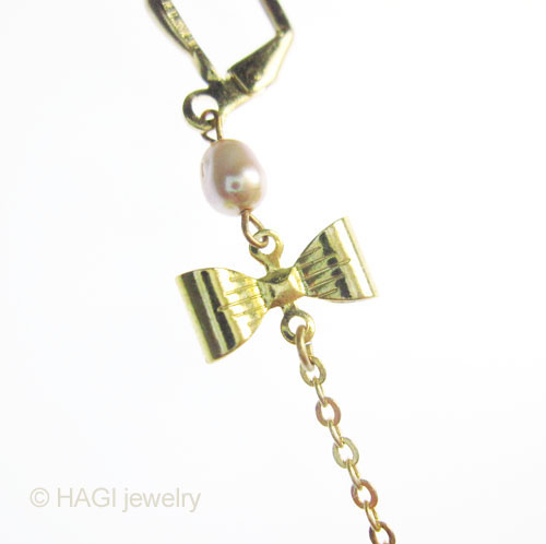 （画像用） HAGI ピアス・イヤリング つぼみ　ラピス 　