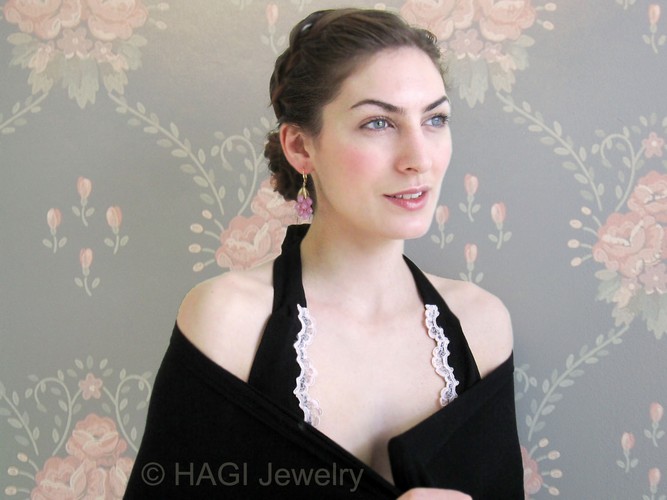 （画像用） HAGI ピアス・イヤリング 藤の花