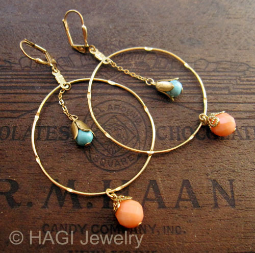 （画像用） HAGI ピアス・イヤリング 夏の休日 天然石