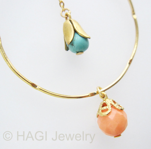 （画像用） HAGI ピアス・イヤリング 夏の休日 天然石