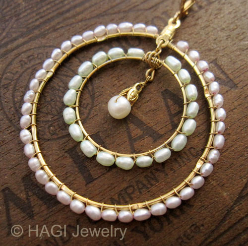 （画像用） HAGI ピアス・イヤリング 真珠　エレガンス