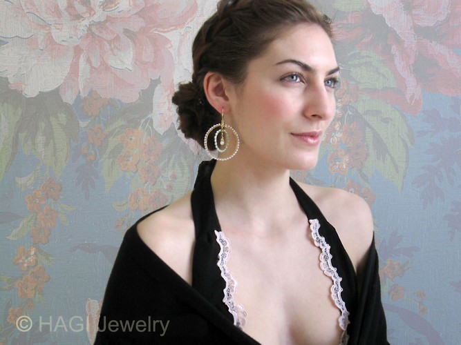 （画像用） HAGI ピアス・イヤリング 真珠　エレガンス