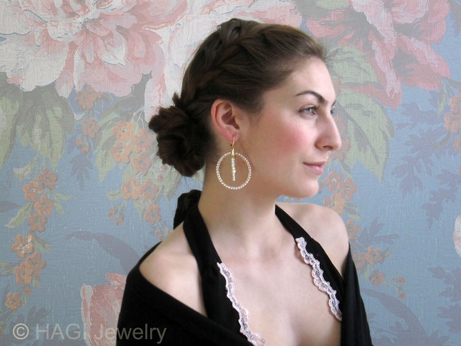 （画像用） HAGI ピアス・イヤリング 真珠　エレガンス