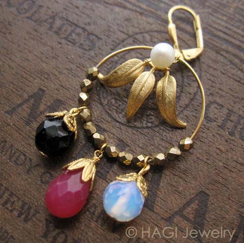 （画像用） HAGI ピアス・イヤリング ジューシー　真珠