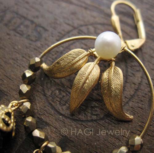 （画像用） HAGI ピアス・イヤリング ジューシー　真珠