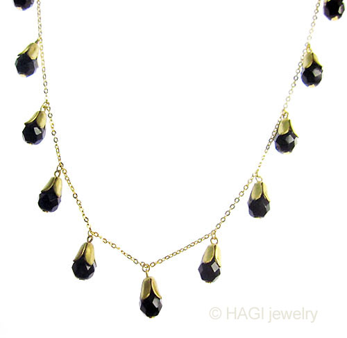 （画像用） HAGI ネックレス 真夜中の雨