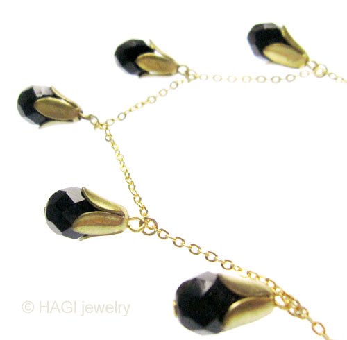 （画像用） HAGI ネックレス 真夜中の雨