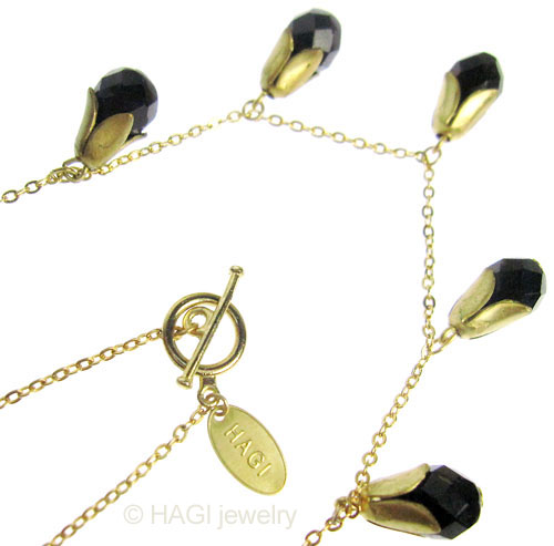 （画像用） HAGI ネックレス 真夜中の雨