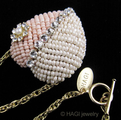 （画像用） HAGI ネックレス 　Love ・ 真珠