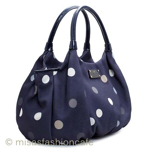 （画像用） Kate Spade　 水玉ドット バッグ
