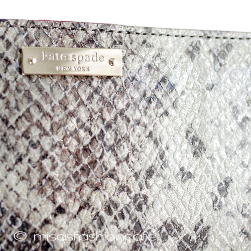 （画像用） Kate Spade　 お財布 パイソン