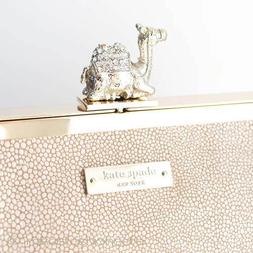 （画像用） ケイトスペード らくだ　クラッチ