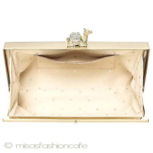 （画像用） ケイトスペード らくだ　クラッチ