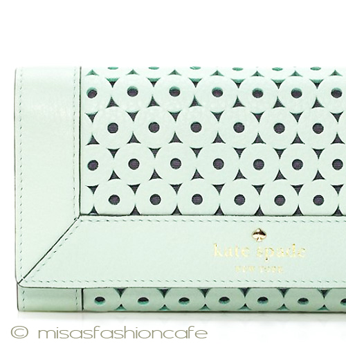 （画像用） ケイトスペード お財布　ミント