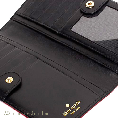 （画像用） ケイトスペード お財布　ドット柄
