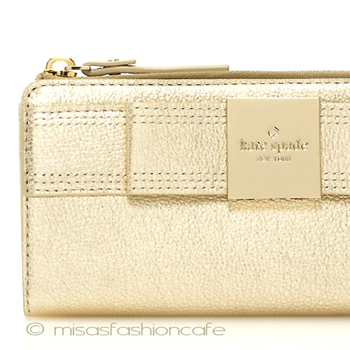（画像用） ケイトスペード お財布 ゴールド