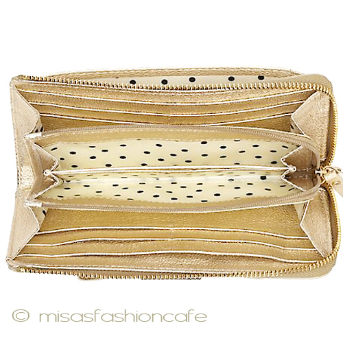 （画像用） ケイトスペード お財布 ゴールド