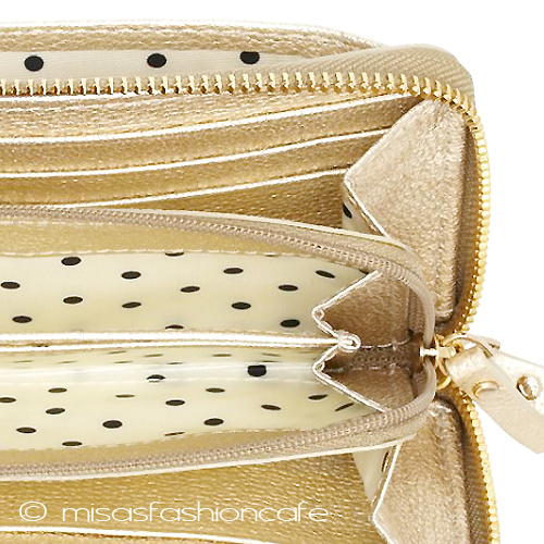 （画像用） ケイトスペード お財布 ゴールド