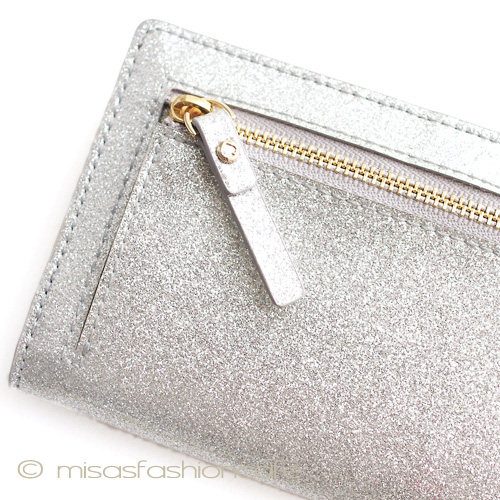 （画像用） ケイトスペード お財布　グリッター