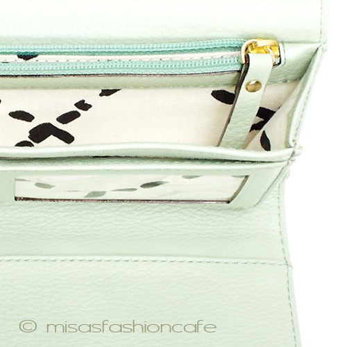 （画像用） ケイトスペード 　お財布　ミント