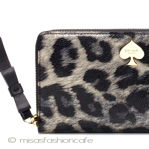 （画像用） ケイトスペード お財布　レオパード