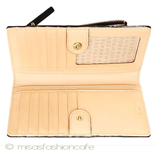 （画像用） ケイトスペード お財布 ハラコ　レオパ柄