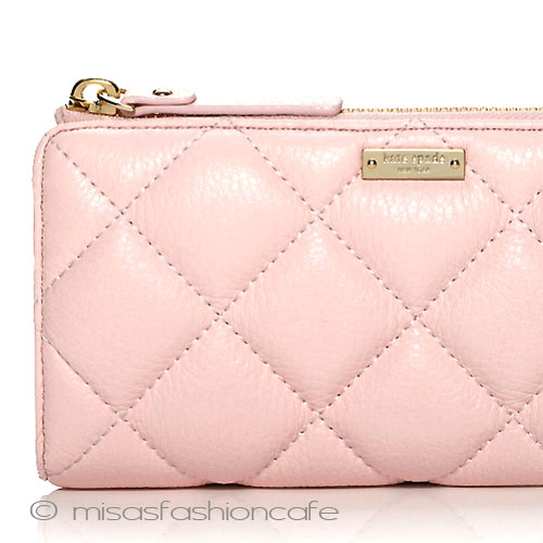 （画像用） ケイトスペード　財布 マトラッセ・ピンク