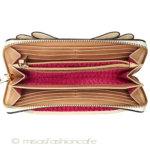 （画像用） ケイトスペード お財布 オーストリッチ