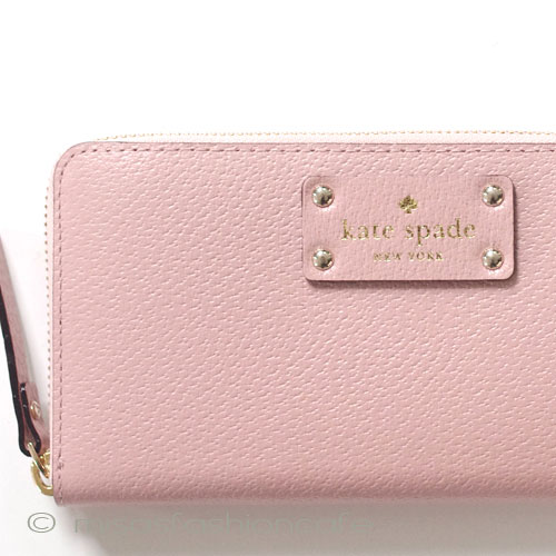 （画像用） ケイトスペードお財布 ヌーディーピンク