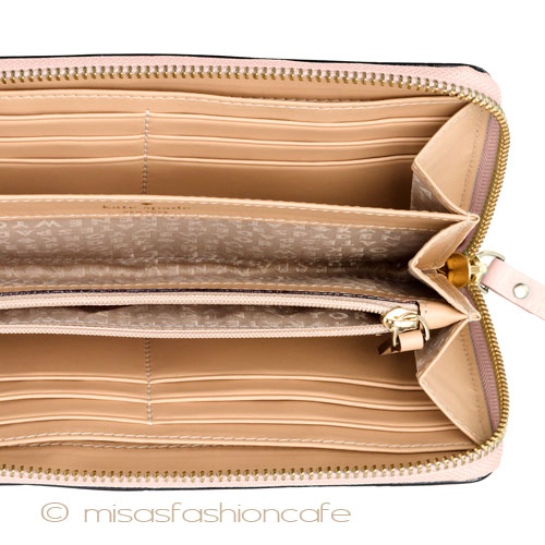 （画像用） ケイトスペードお財布 ヌーディーピンク