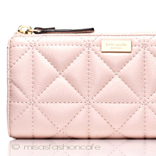 （画像用） ケイトスペード財布 マトラッセ・ピンク