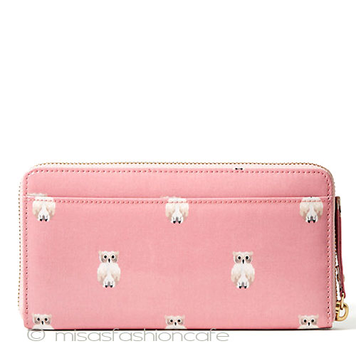 （画像用） ケイトスペード再再販 長財布　ふくろう