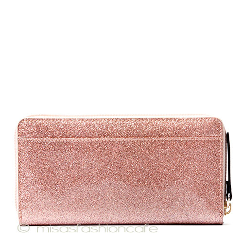 （画像用） ケイトスペード　NY グリッター　長財布