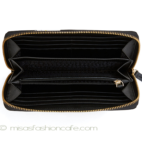 （画像用） ケイトスペード　長財布 デイジーのお花と蜜蜂