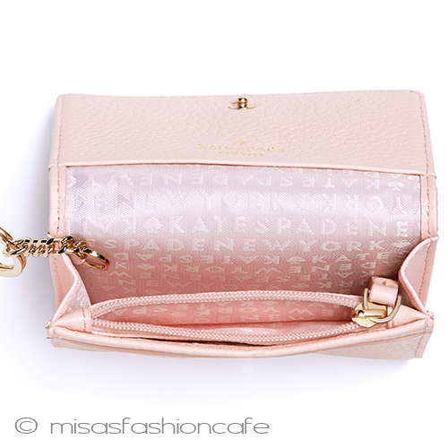 （画像用） ケイトスペード　お財布 リボン　キーリング付き